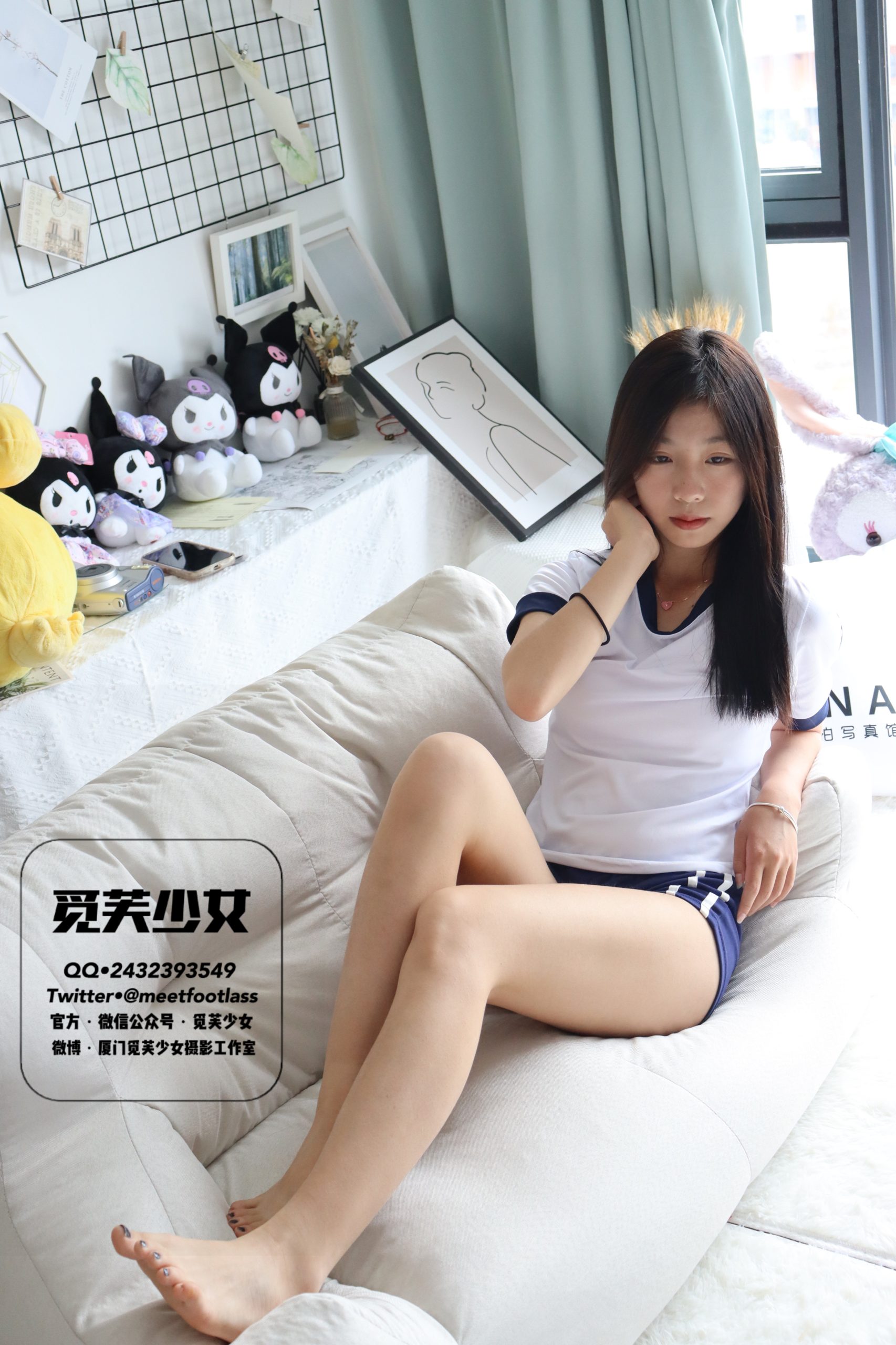 NO.1小妍——漫画里走出来的日系体操服美少女