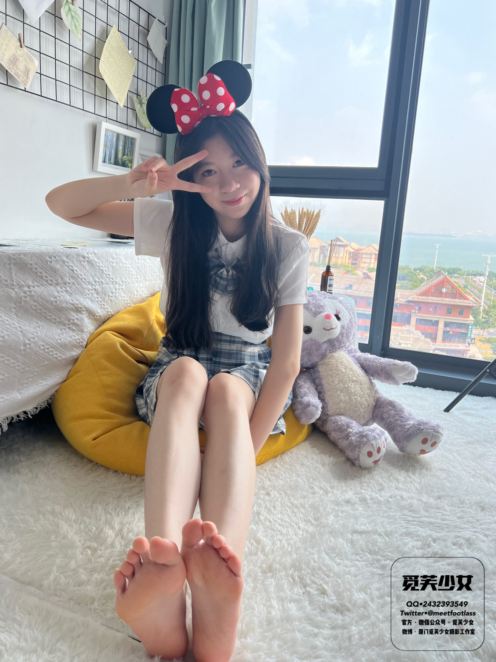 NO.3心心——风中摇曳的JK制服与18岁的青春一起绽放
