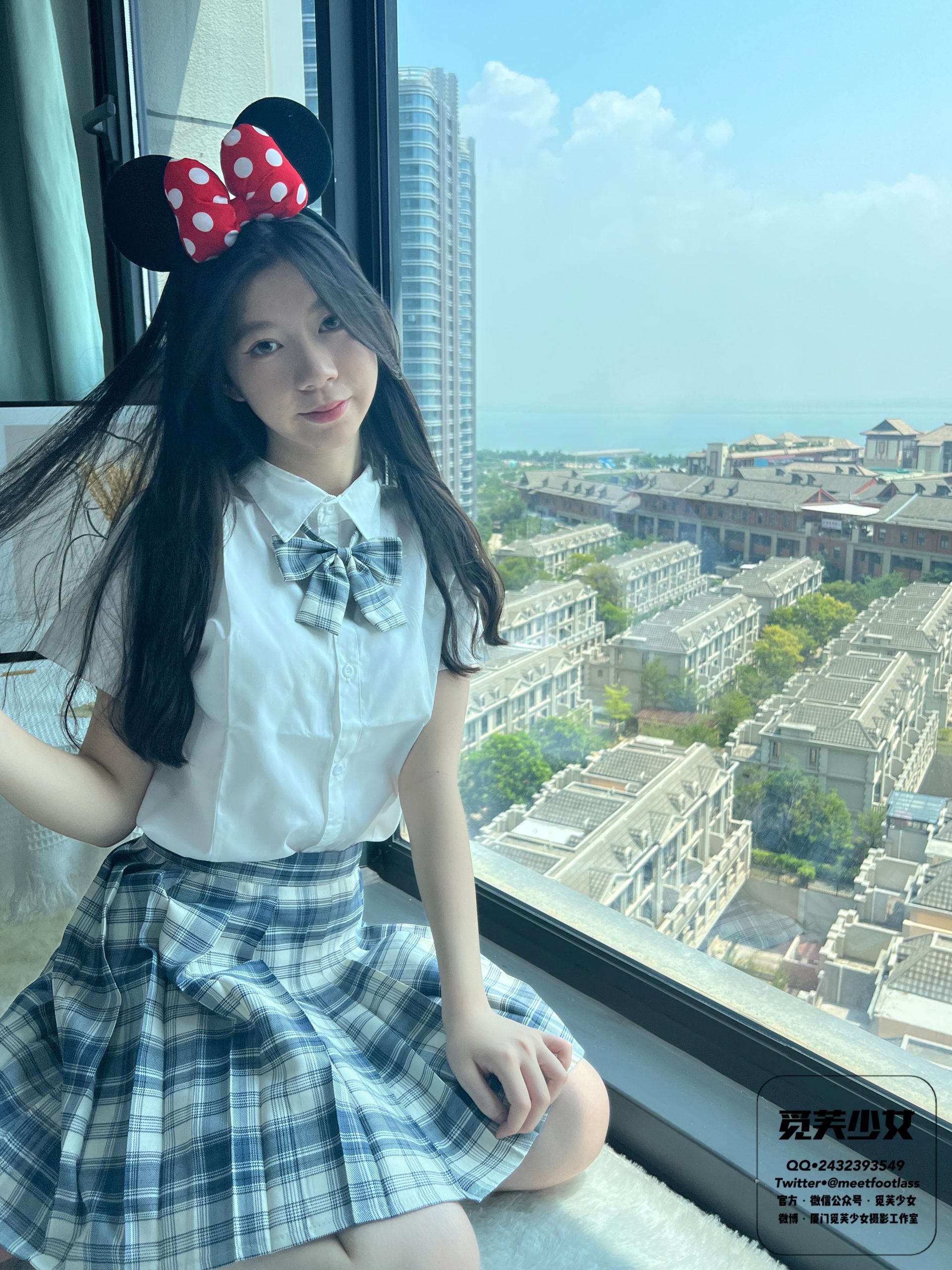 NO.3心心——风中摇曳的JK制服与18岁的青春一起绽放